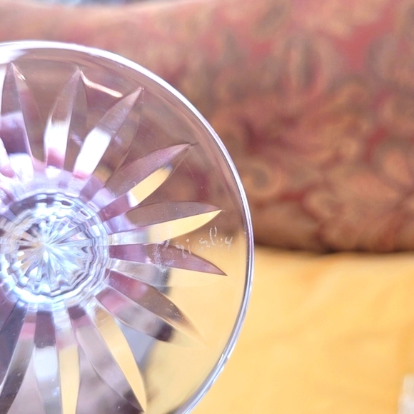 Brierley crystal candlesticks set - Picture 2 of 3